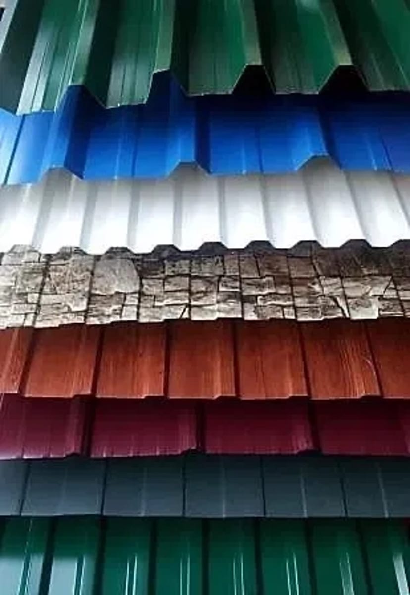 Профнастил , матеріал оцинкований та пофарбований, розміри на замовлення, терміни 1-2 дні.