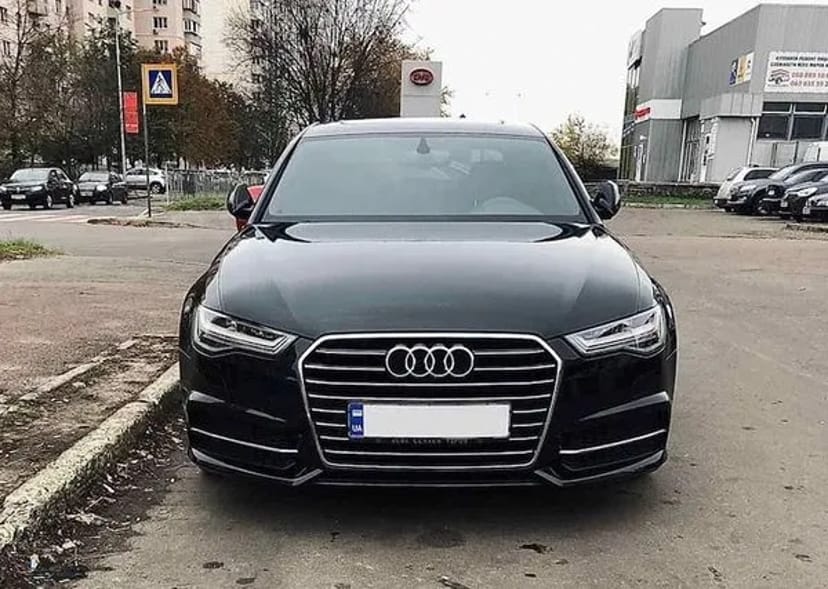 123 Авто на весілля AUDI A6 QUATTRO S Line чорна