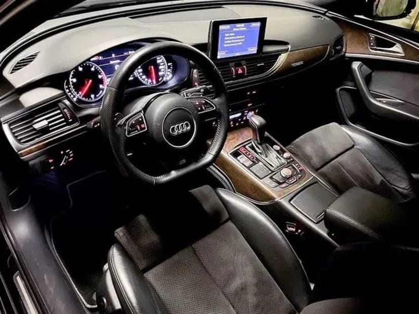 123 Авто на весілля AUDI A6 QUATTRO S Line чорна
