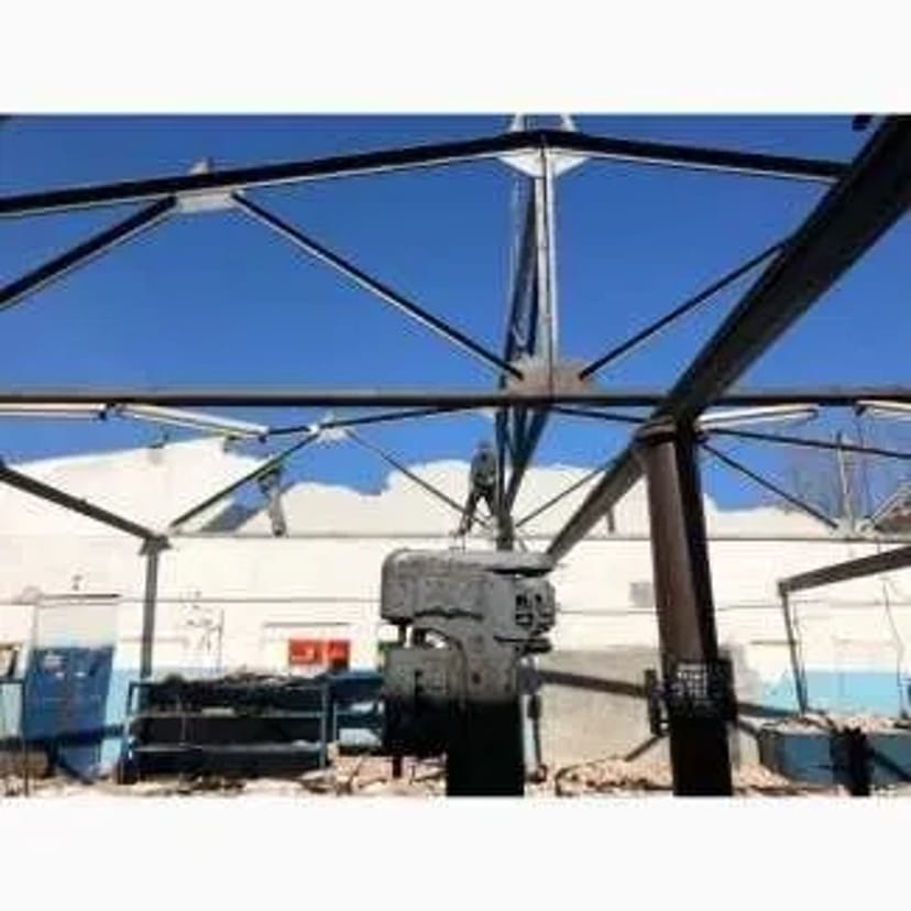 Змонтуємо металевий ангар: 54*20*8,3 під потреби орeндаря.