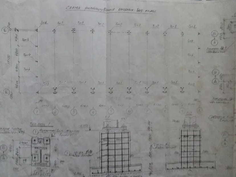 Змонтуємо металевий ангар: 54*20*8,3 під потреби орeндаря.