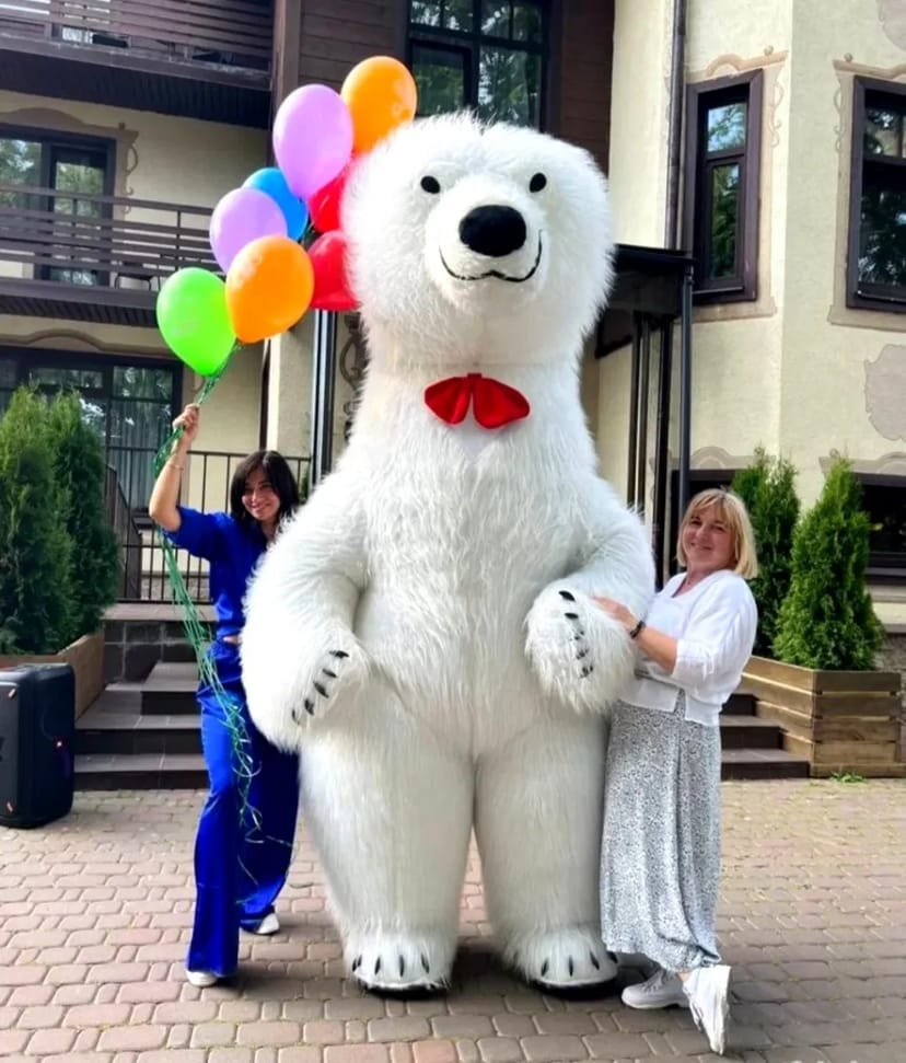 Білий ведмідь Біла Церква стриптиз ляльки замовити аніматора.