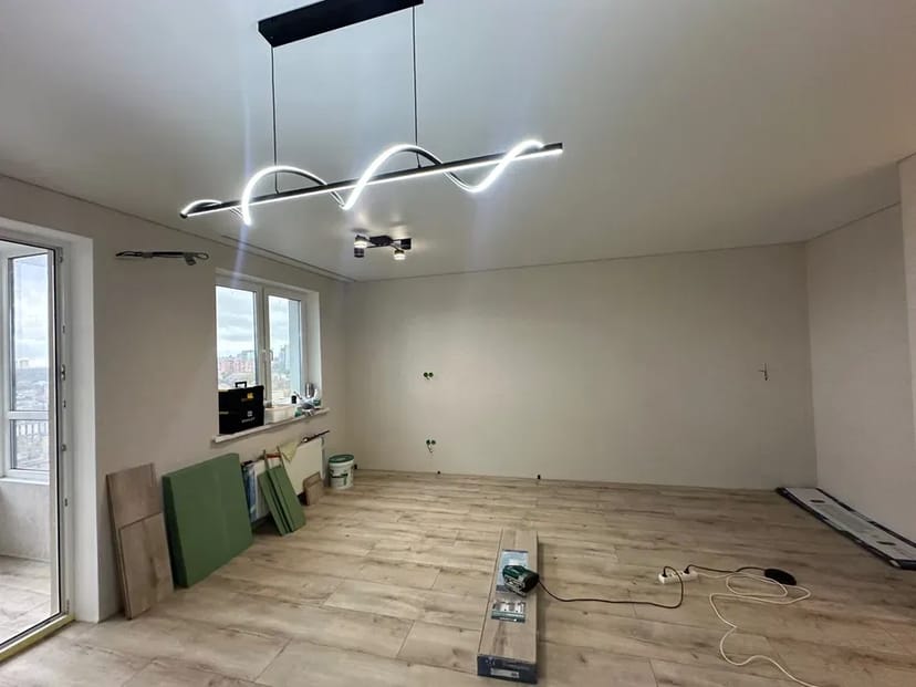 Поклейка шпалер, покраска, шпаклівка... Комплексний і частковий ремонт