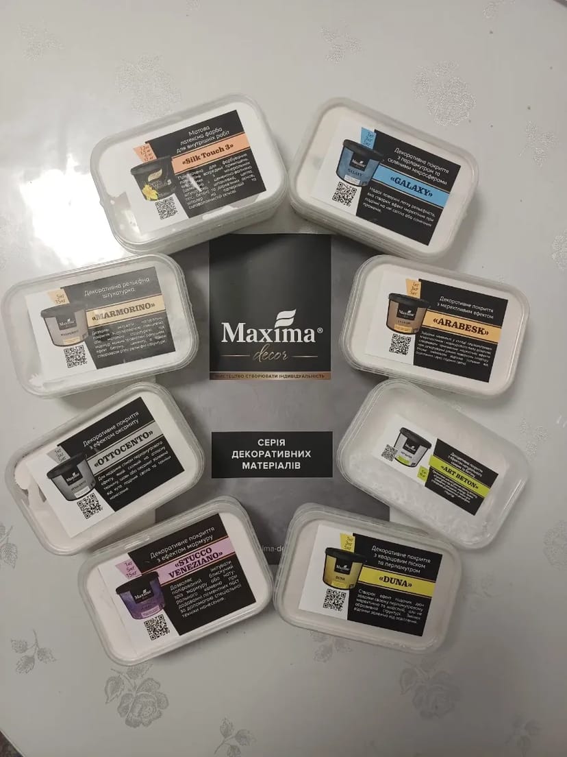 Декоративна штукатурка. Декоративне оздоблення стін і стелі.