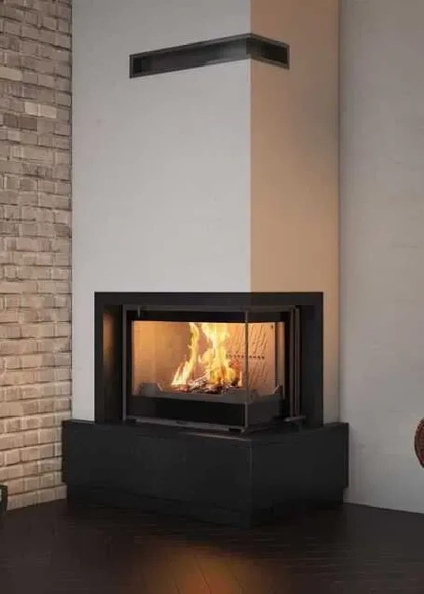 Камінна топка монтаж піч димохід монтаж каміна пічка димар