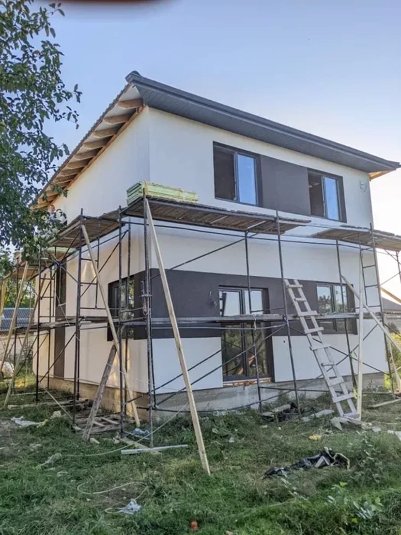 Фасадні роботи Утеплення будинків пінопластом мінватою баранець короїд