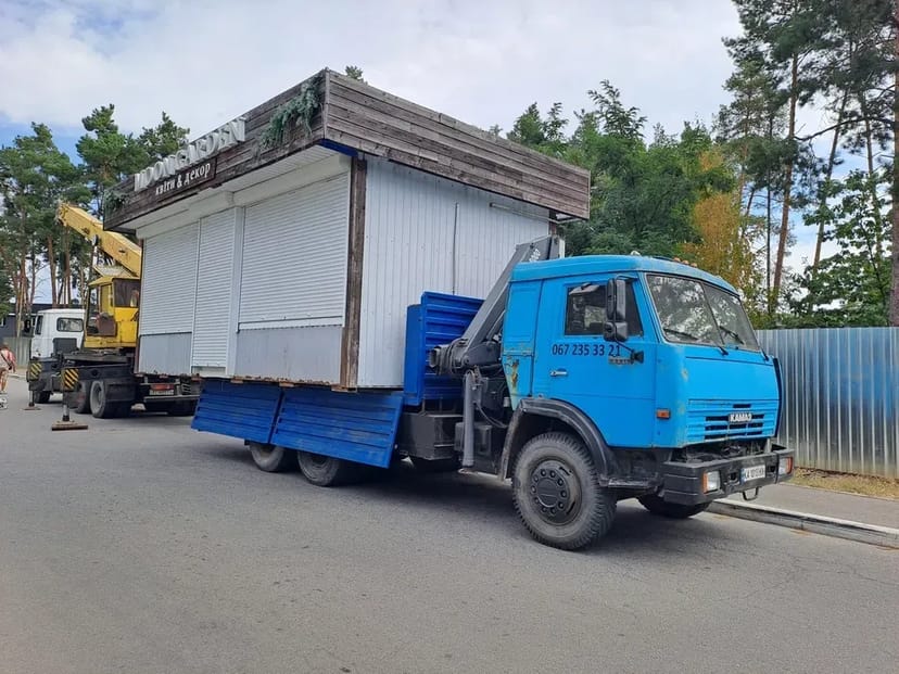 Кран-маніпулятор підйом і доставка