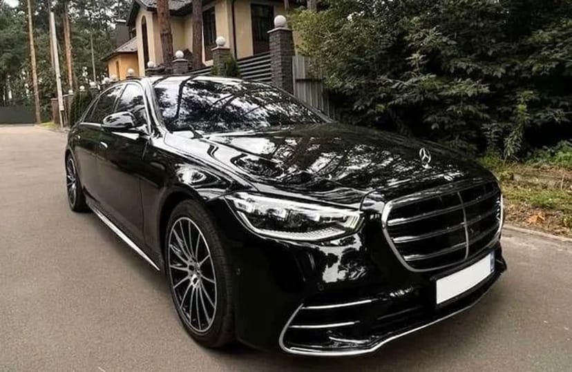 045 Авто на весілля Mercedes Benz S-class W223 S500 AMG