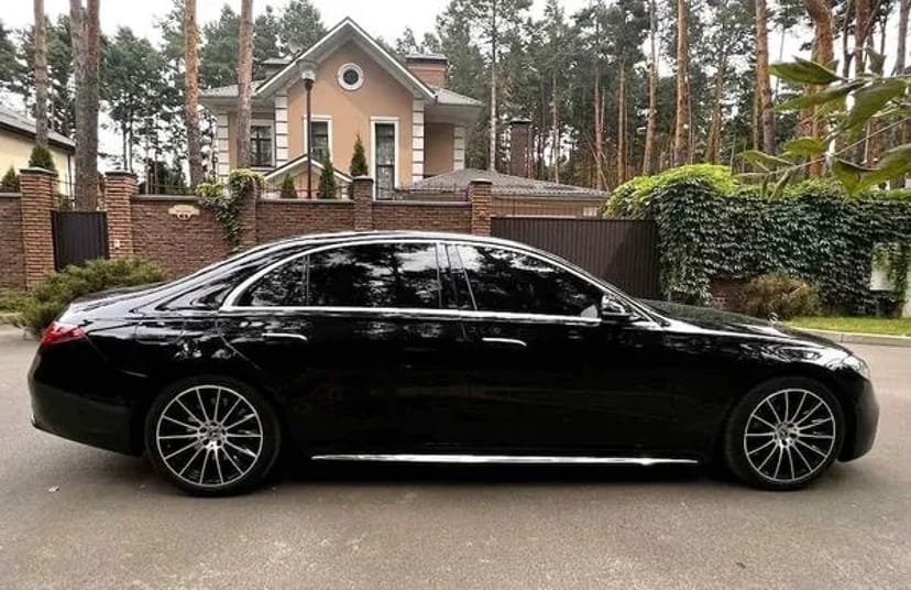 045 Авто на весілля Mercedes Benz S-class W223 S500 AMG