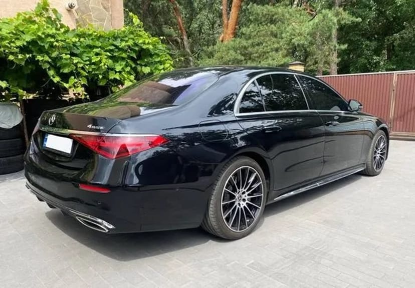 045 Авто на весілля Mercedes Benz S-class W223 S500 AMG