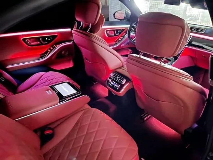 045 Авто на весілля Mercedes Benz S-class W223 S500 AMG