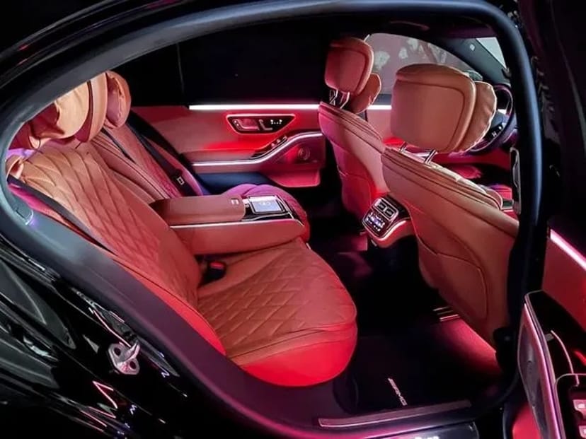 045 Авто на весілля Mercedes Benz S-class W223 S500 AMG
