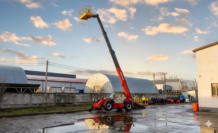 Телескопічний навантажувач Manitou 4т