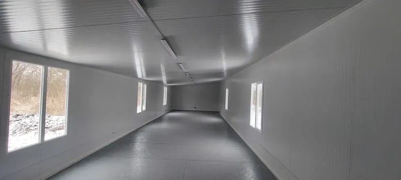 Монтаж каркасних будівель,технічних приміщень, холодильних камер.