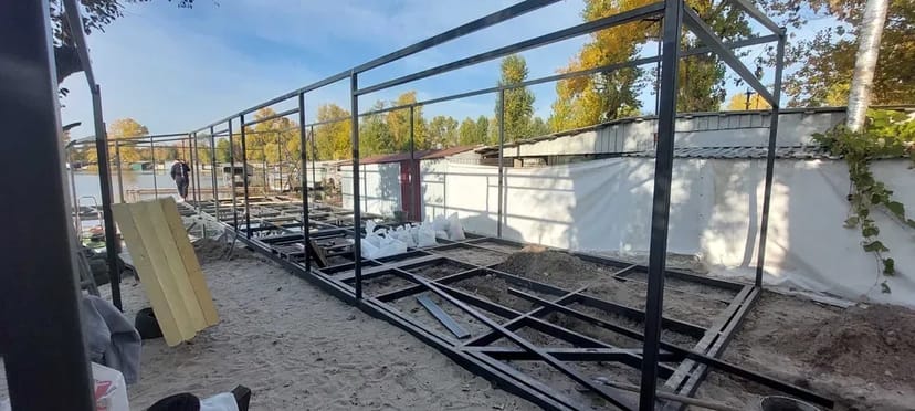 Монтаж каркасних будівель,технічних приміщень, холодильних камер.