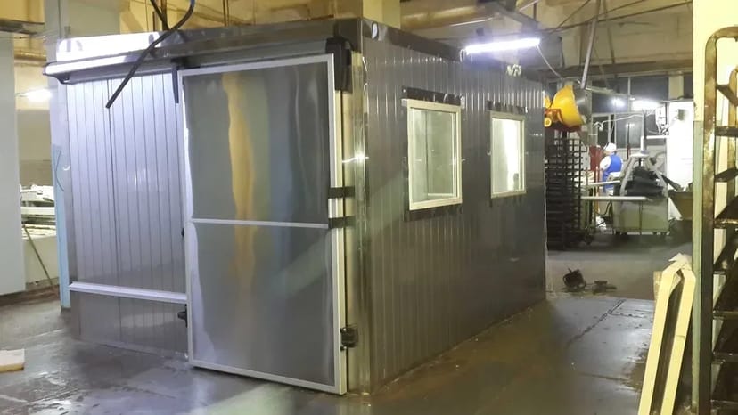 Монтаж каркасних будівель,технічних приміщень, холодильних камер.