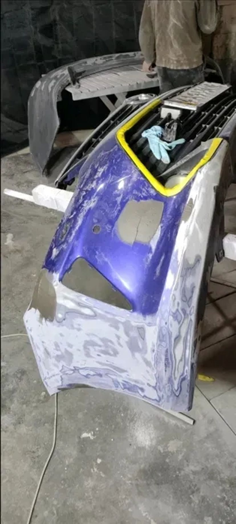 Вирівнювання, зварювання, фарбування Вирівнювання (алюмінію)