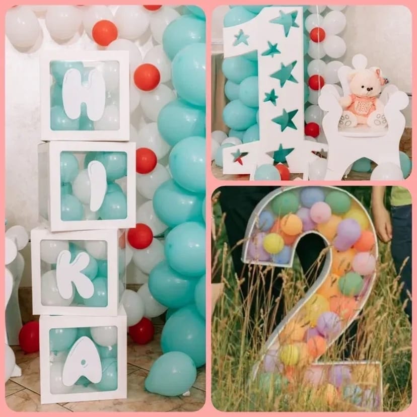 Метелики, ростові фігури, каркаси, банери, тубуси