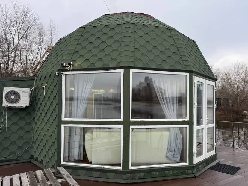 Зняти будинок з банею подобово, Гідропарк, будинок на воді