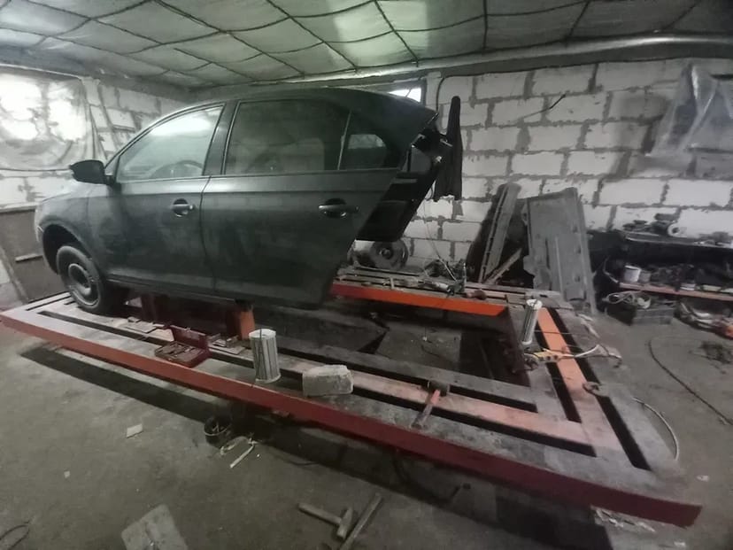 Рихтовка после ДТП, малярка, рихтовка вмятин без покраски.