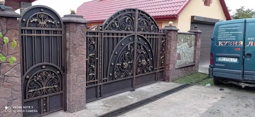 Ковані Ворота / Ковані Огорожі / Паркани / Виготовлення / Монтаж 999 грн. Договірна