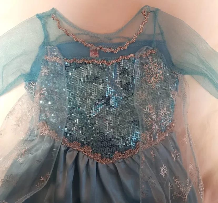 Плаття Ельзи Frozen Новорічне плаття Зими, Сніжинки
