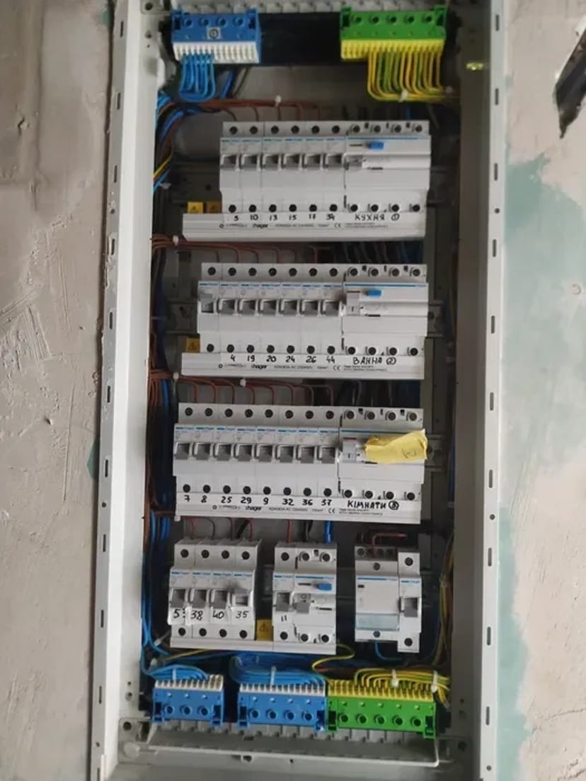 Послуги електрика: від розетки до повної заміни проводки.