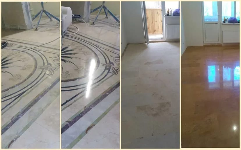 Шліфовка, поліровка мармурових підлог Київ