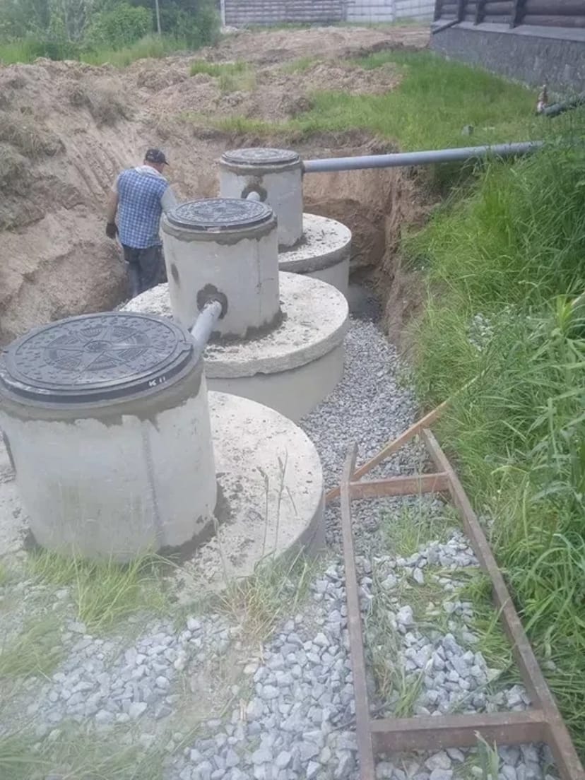 Копання вигрібних ям, копання септиків під ключ , копання каналізації