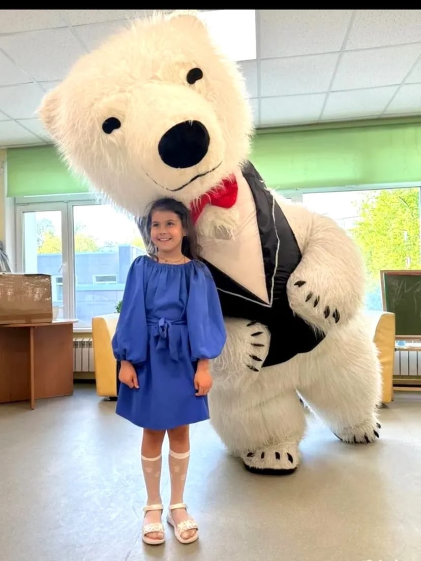 Білий ведмідь Кропивницький ростова лялька стриптиз аніматор панда .