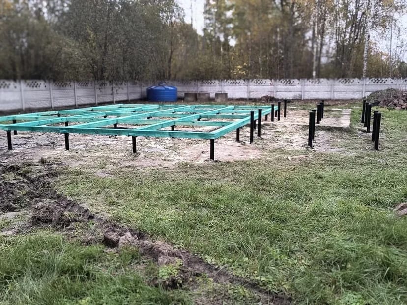 Фундамент на геошурупах | Швидко, якісно, з гарантією