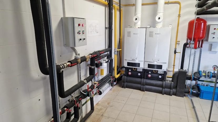 Проектування та монтаж газових або твердопаливних котелень