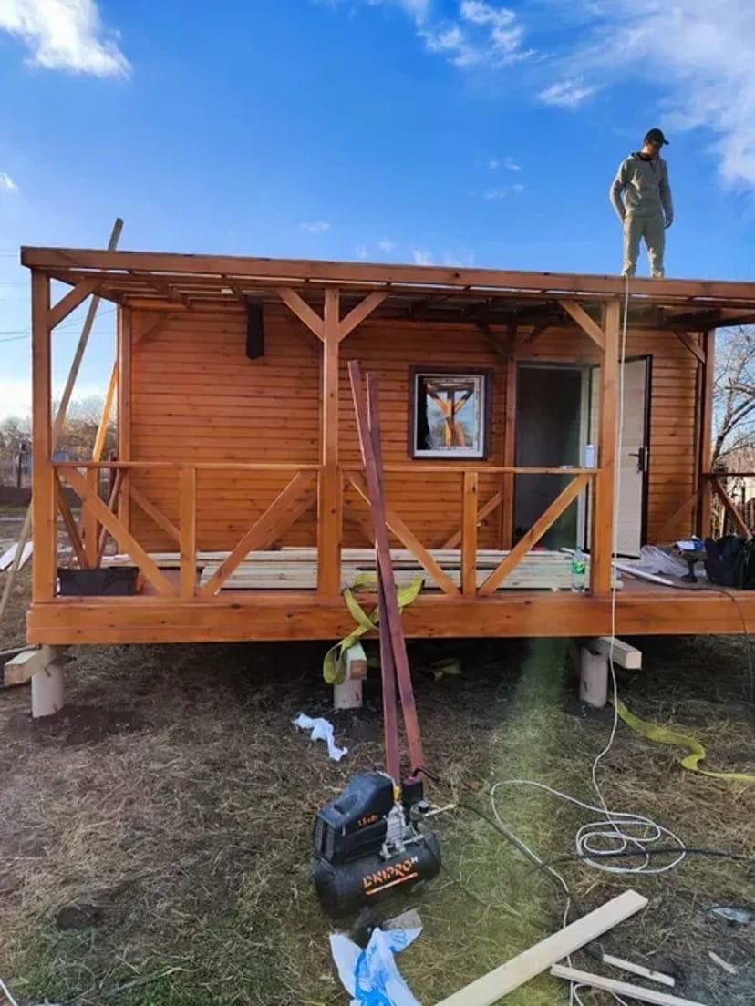 Виготовляємо модульні будинкі/дачі/дім для проживання/вірбник