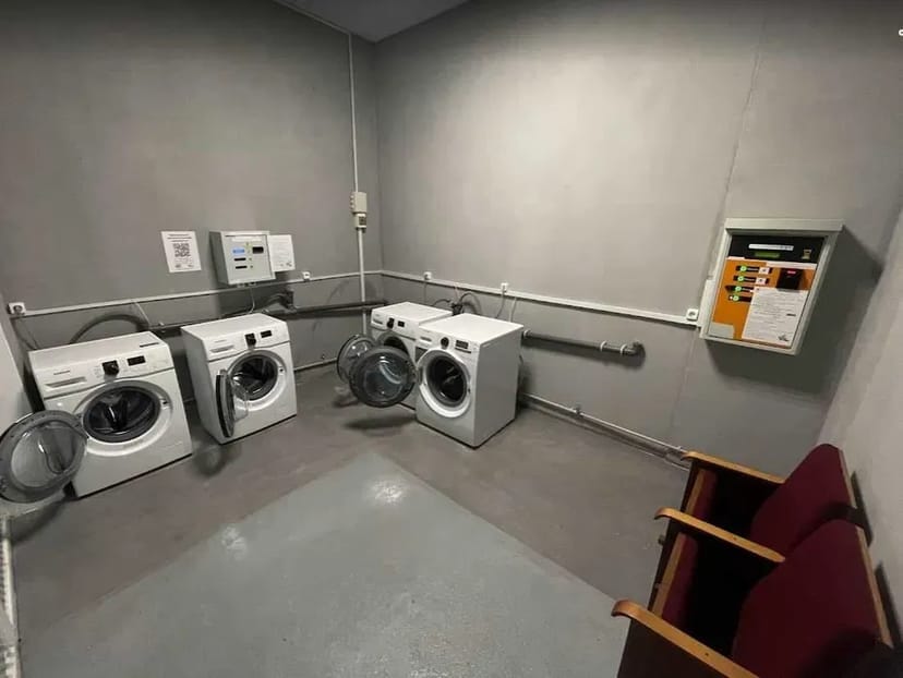 Пральня Самообслуговування в Ірпені. Laundry, self-servece, Прачечная