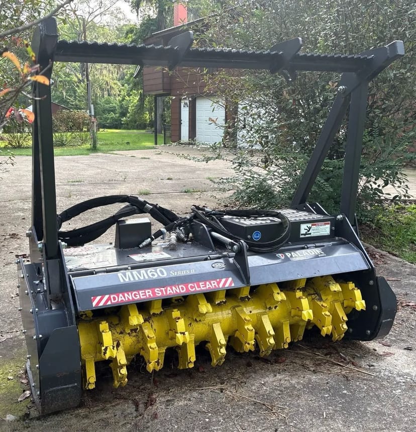 Мульчер Bradco MM60 Series для розчищення заростей і дерев