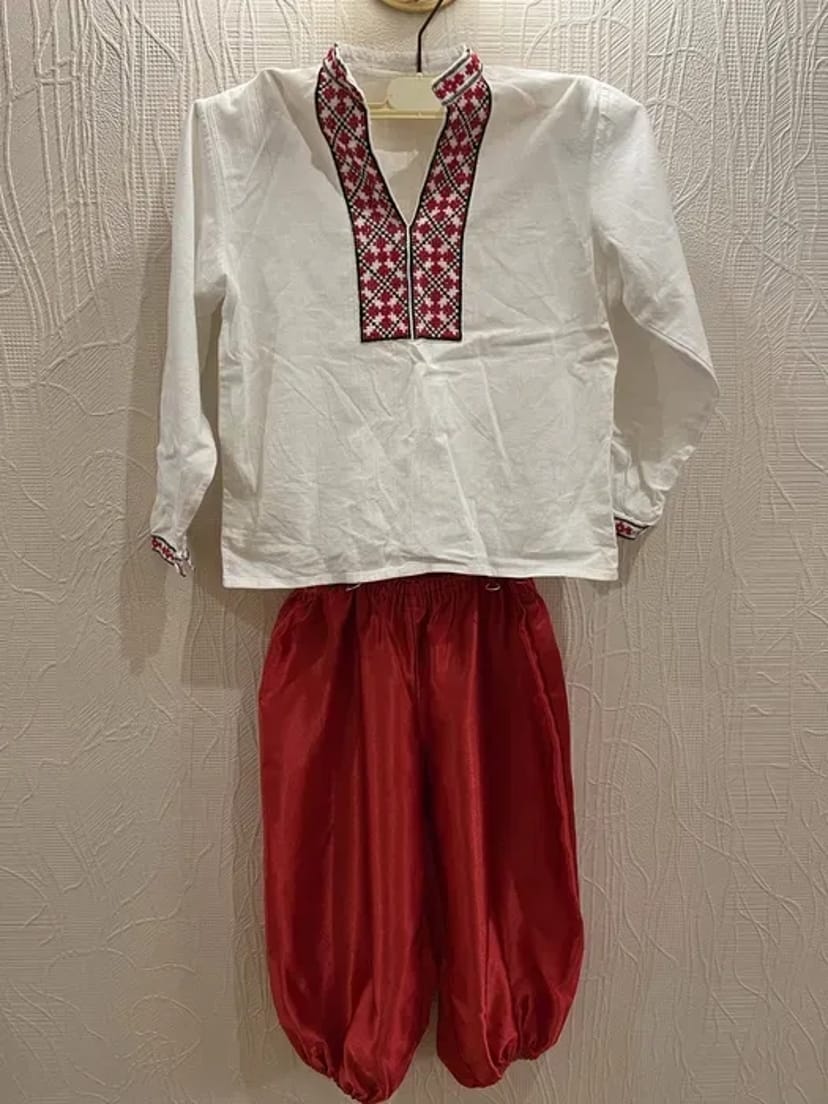 Карнавальний костюм 104 110 116дождик хмаринка крапелька вовк лелека