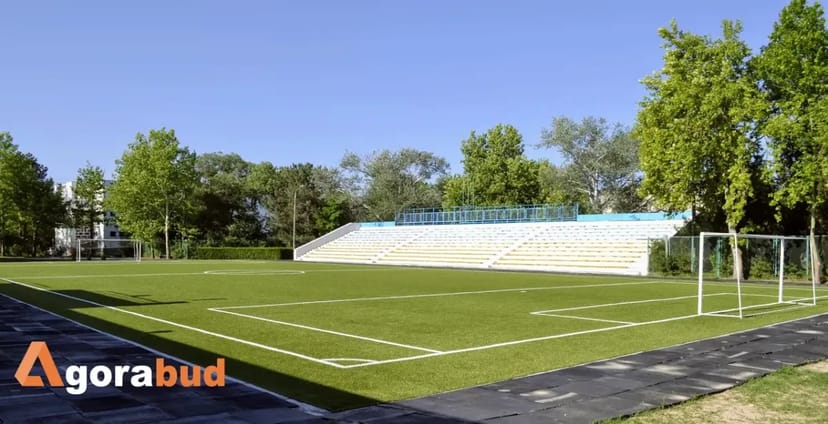 Будівництво футбольних полів під ключ від 1 319 ₴/кв.м