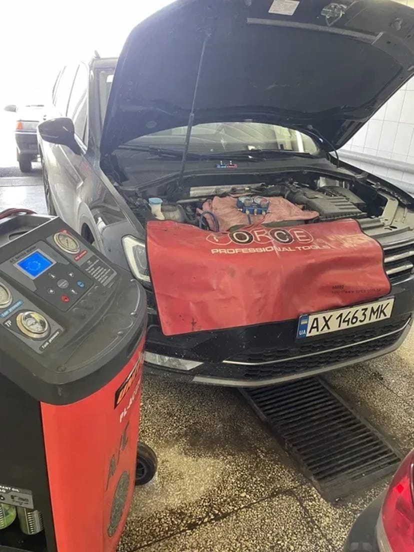 Заправка автокондиціонера, ремонт компресора