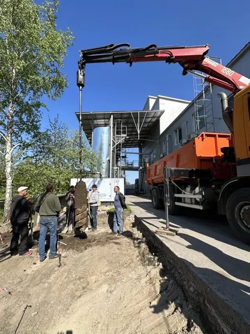 Буріння та бетонування паль/свай до 10 м глибини - від 200₴ метр погонний