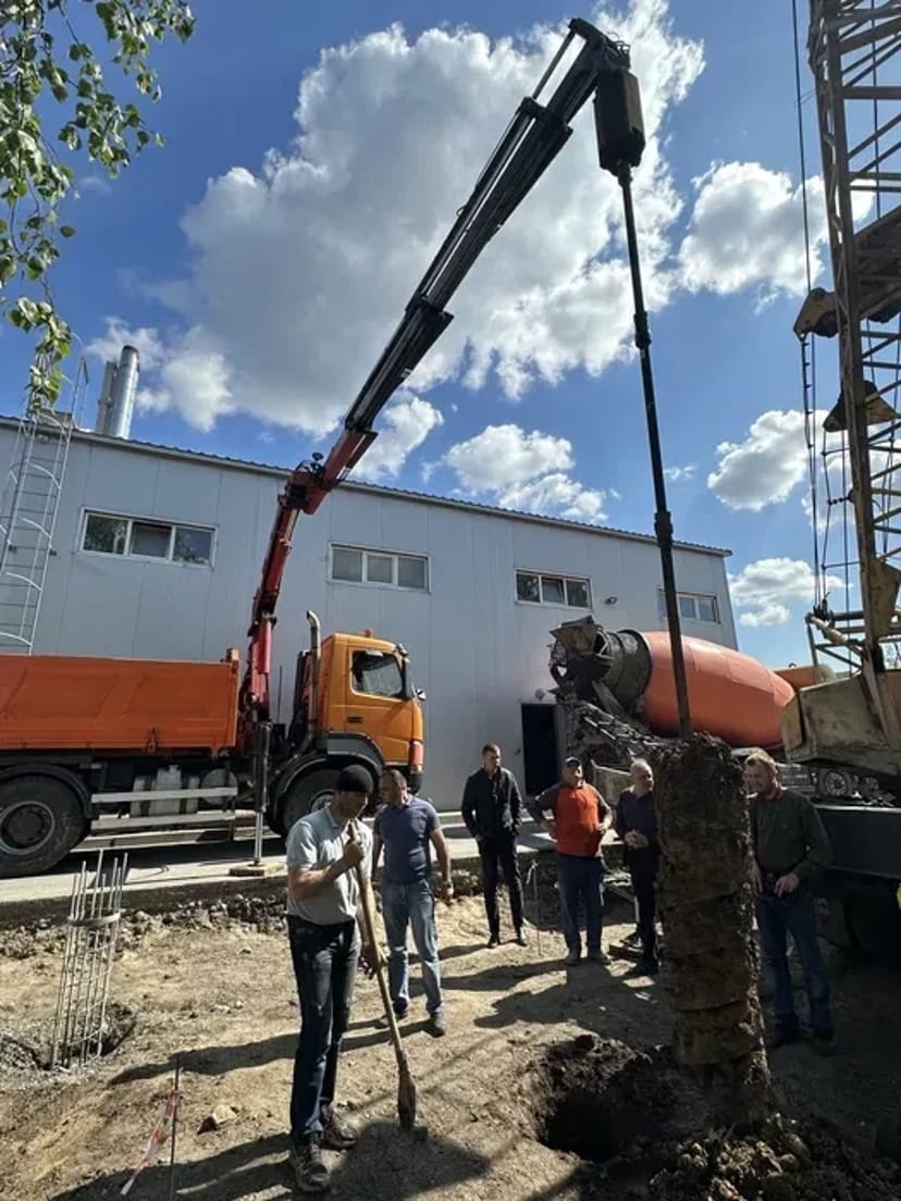 Буріння та бетонування паль/свай до 10 м глибини - від 200₴ метр погонний