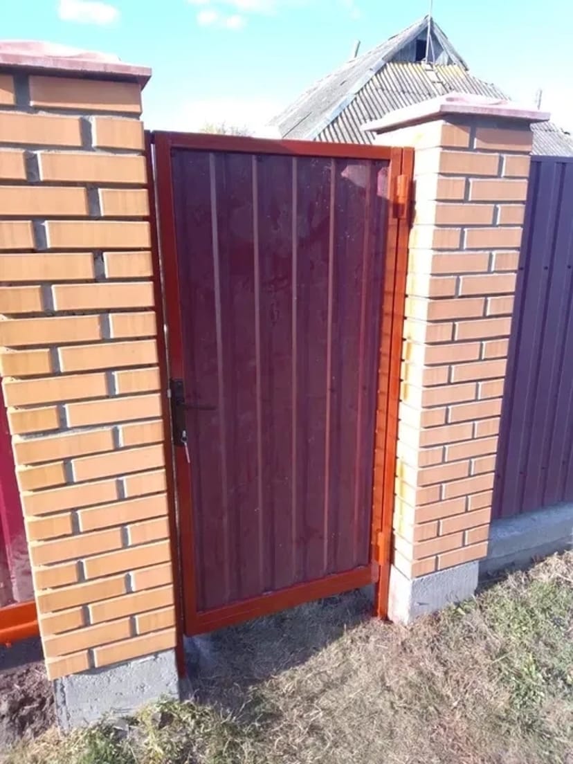 Монтаж огорож, розпашні , відкатні ворота, калітка, забор