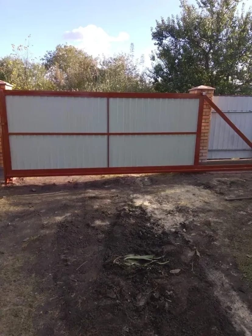 Монтаж огорож, розпашні , відкатні ворота, калітка, забор