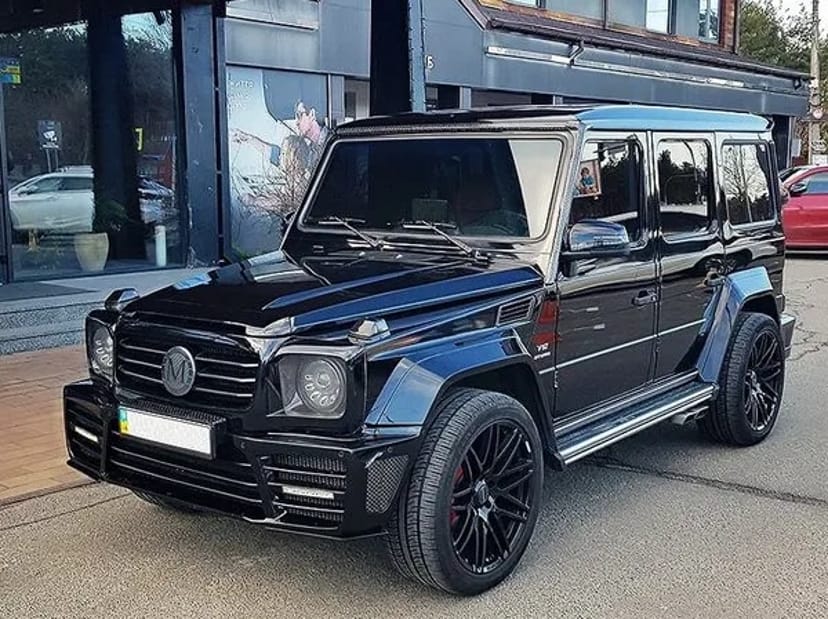 248 Позашляховик на весілля Mercedes Gelandewagen G65 AMG кубік