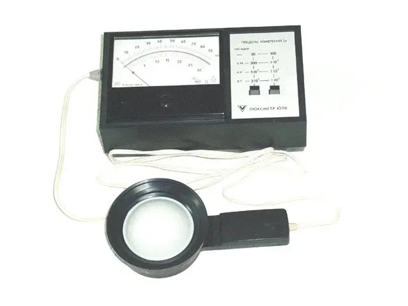 Люксметр Ю-116 . Прилад для вимірювання освітленості.
