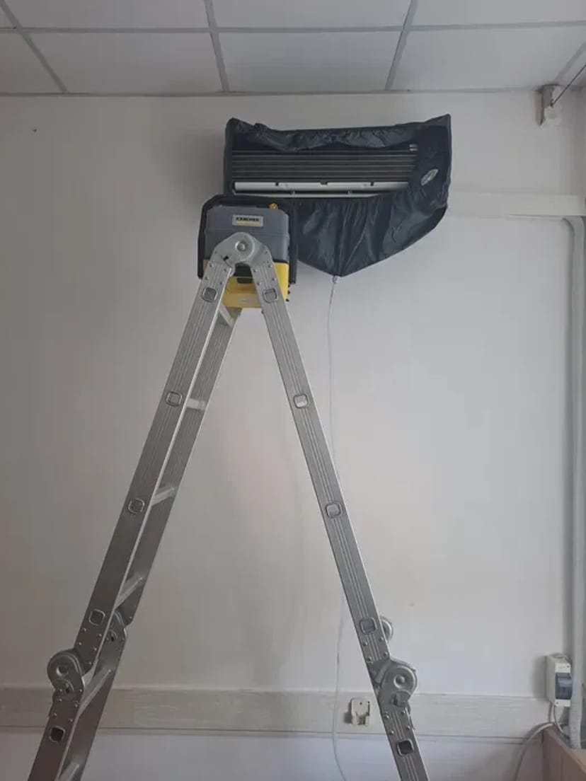 Чистка кондиционера от 600 установка 1800