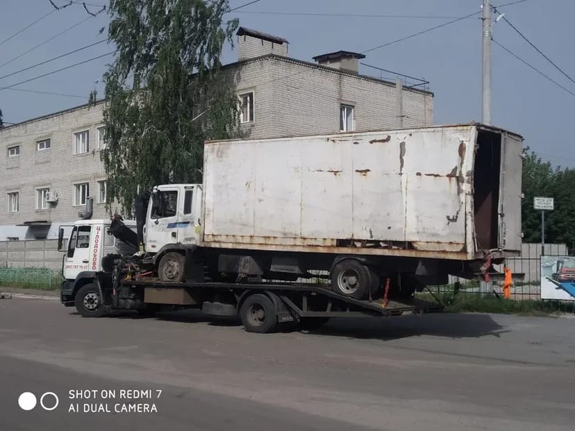 Эвакуатор, Трал перевезення техніки