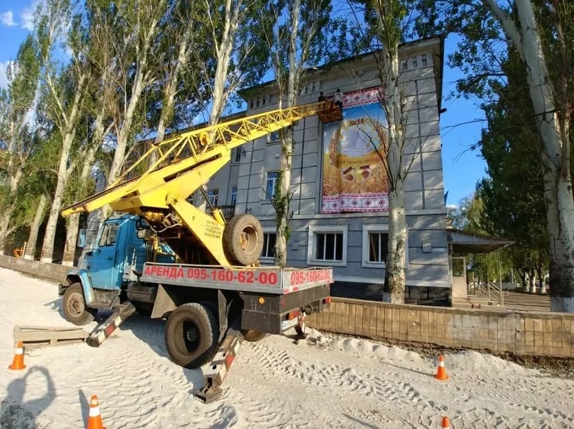 Послуги автовишки, послуги автокрана