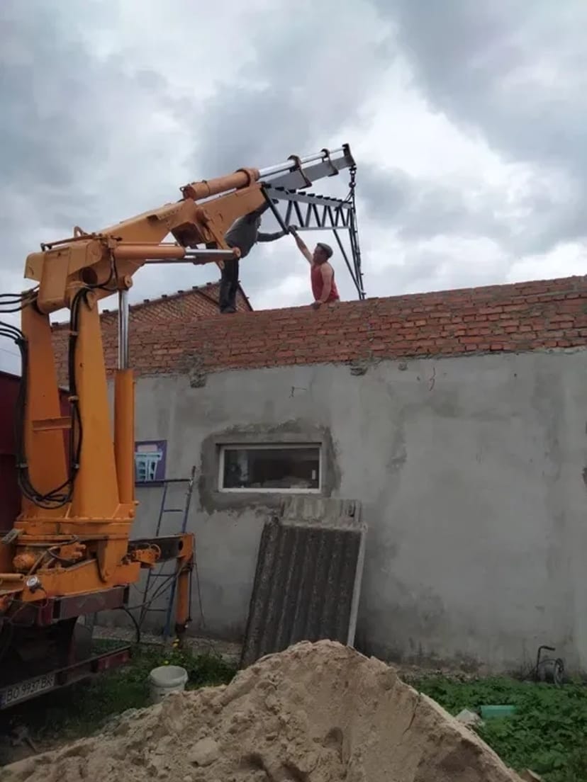 Послуги крана маніпулятора