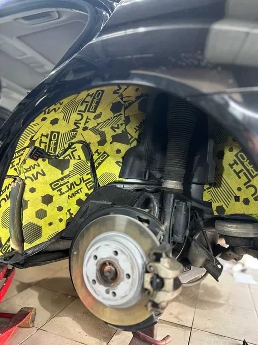 Шумоизоляция, антискрип, теплоизоляция авто