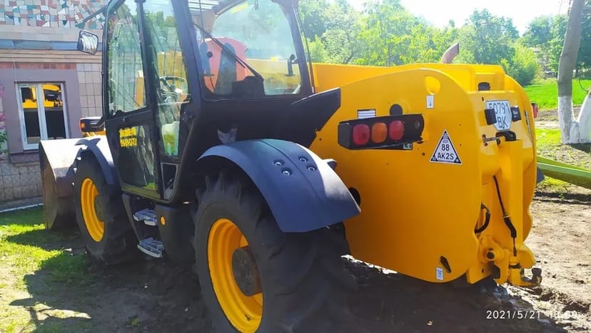 Телескопічного навантажувача погрузчика JCB маніту